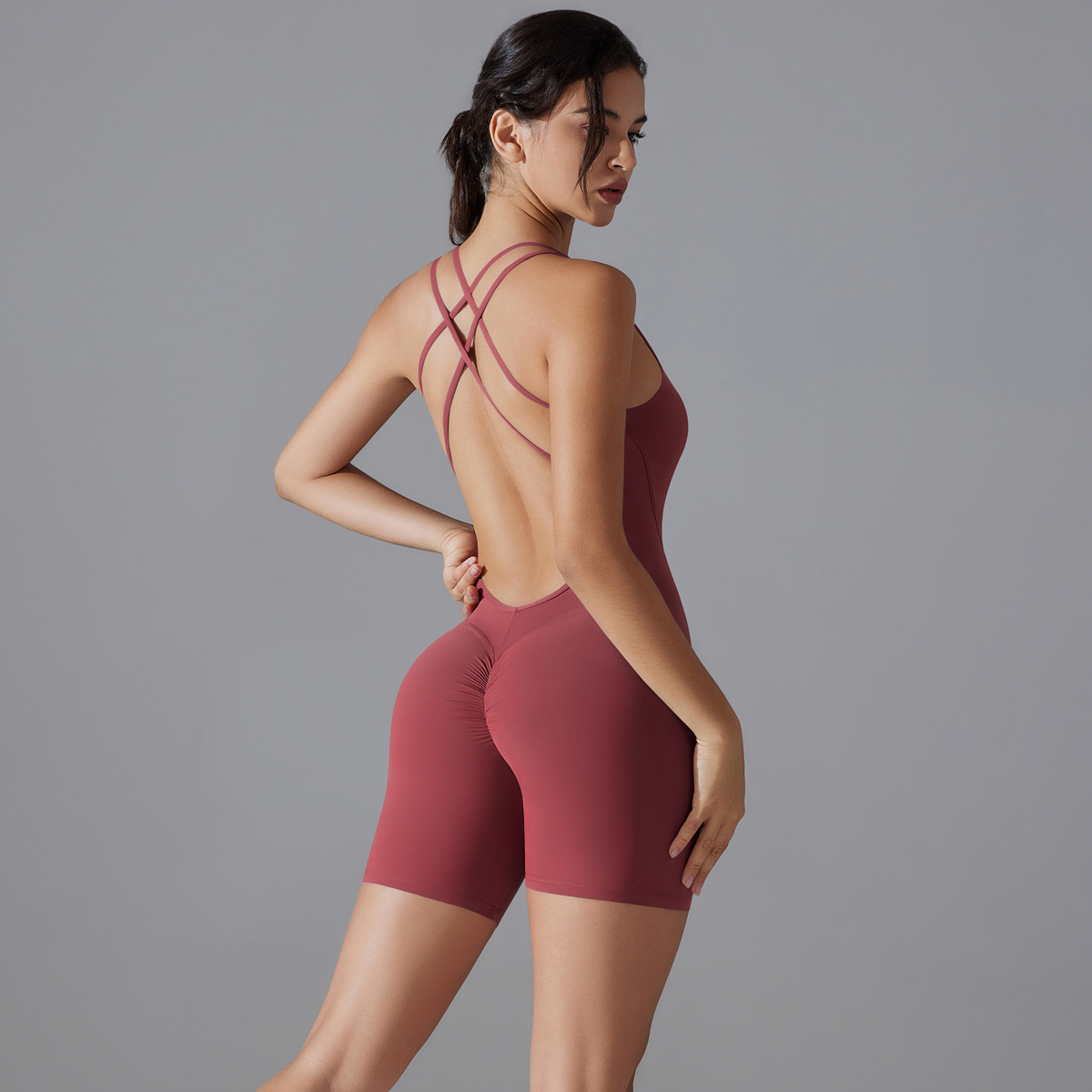 Yoga Set Sexy Backless Sporty  - Herbal Yoga recension och pris