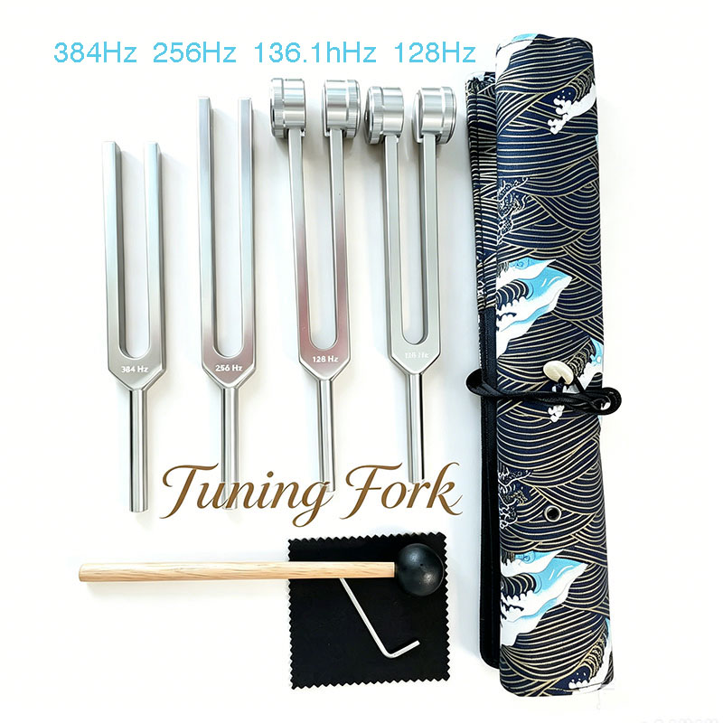 Tuning Fork Set 128 136.1 256  - Healing Wellness recension och pris
