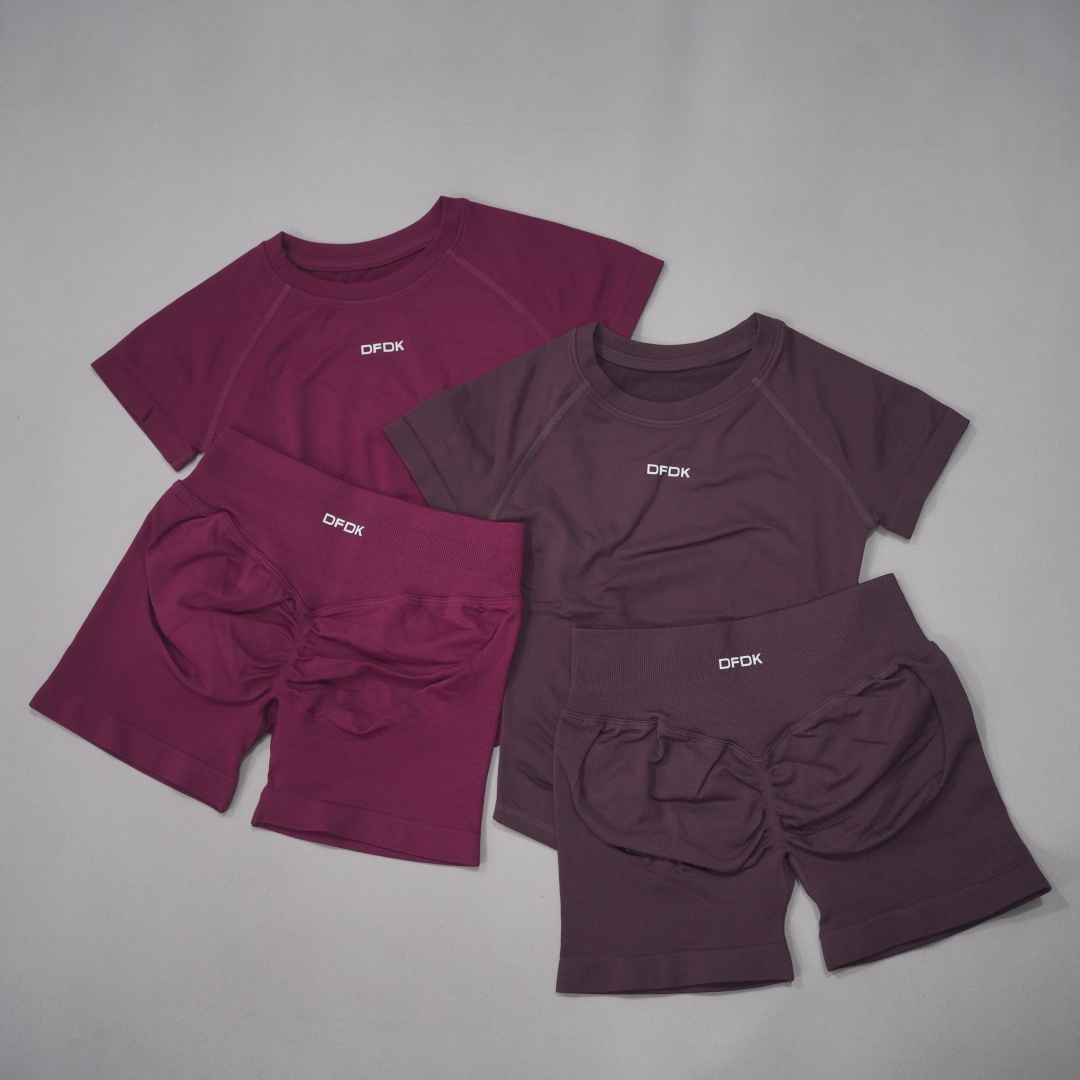 DFWomen 2Pcs Seamless Yoga Set - Herbal Yoga recension och pris